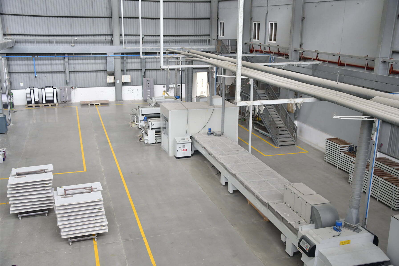 Giardina's factory top view